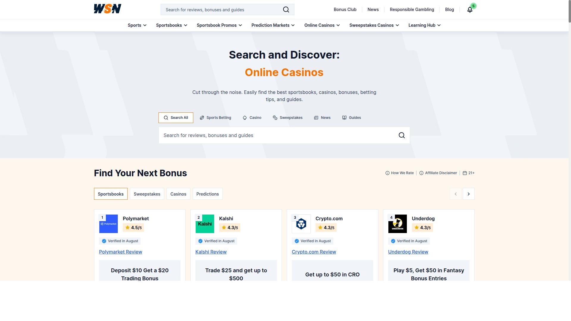 wsn.com website